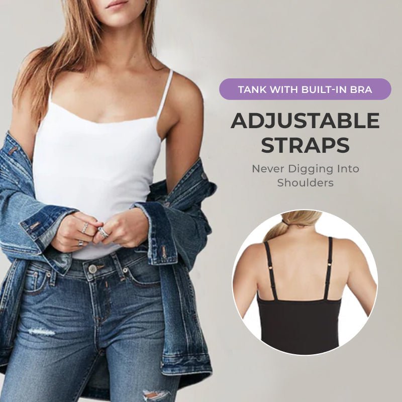 2022 Summer Sale - Tank With Built-In Bra