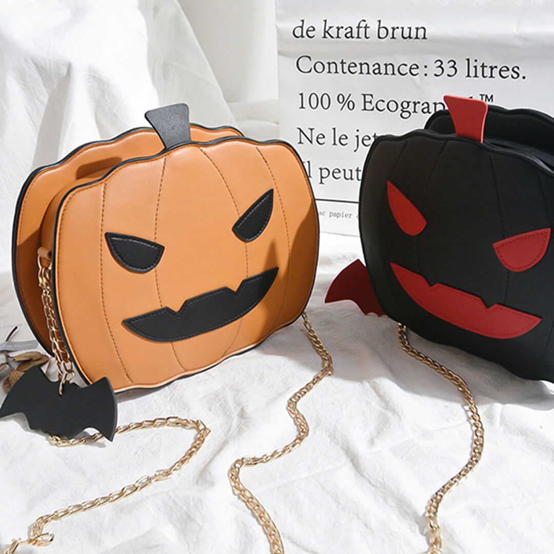 Halloween Pumpkin Crossbody Bags