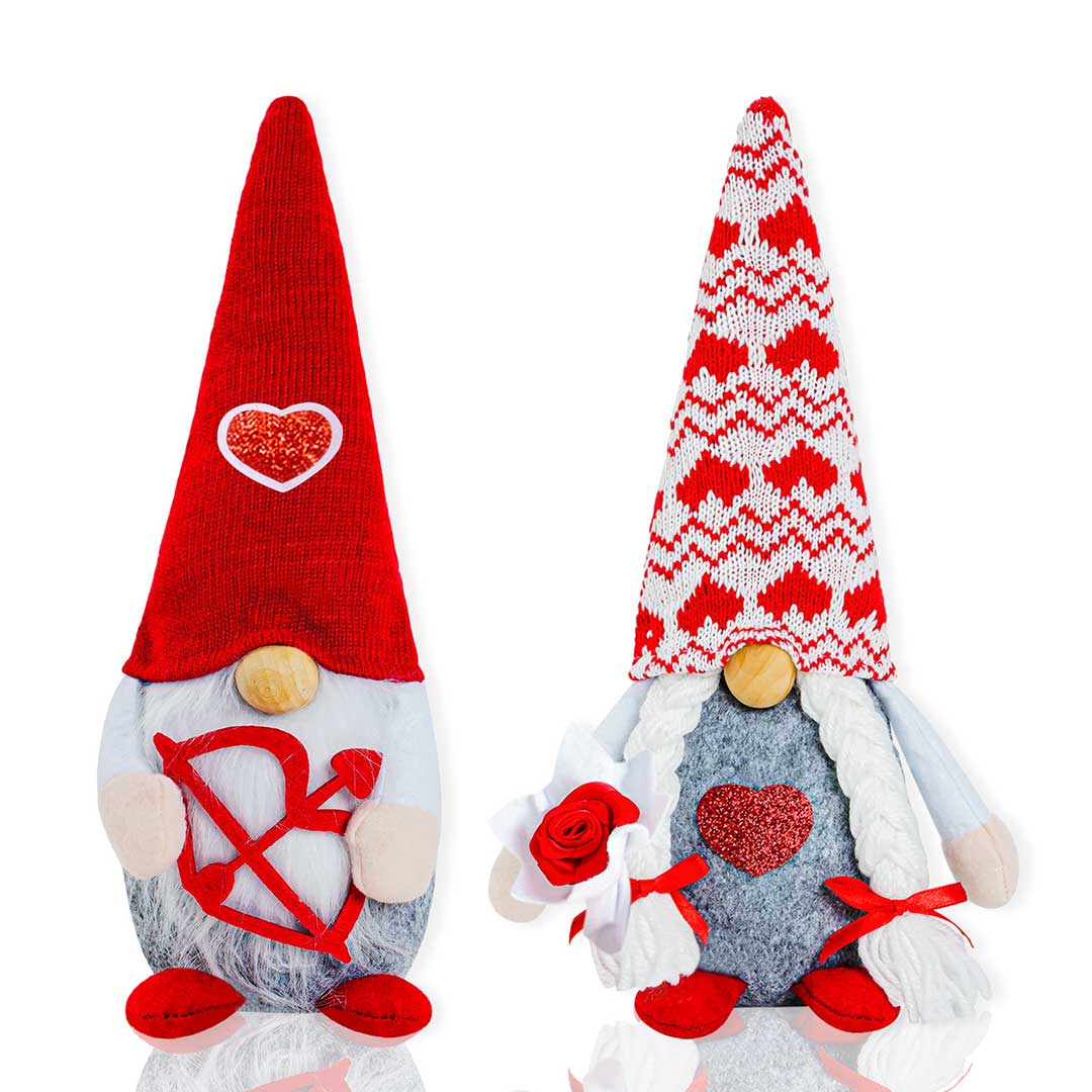 Valentine's Day Cupid Heart Faceless Gnome