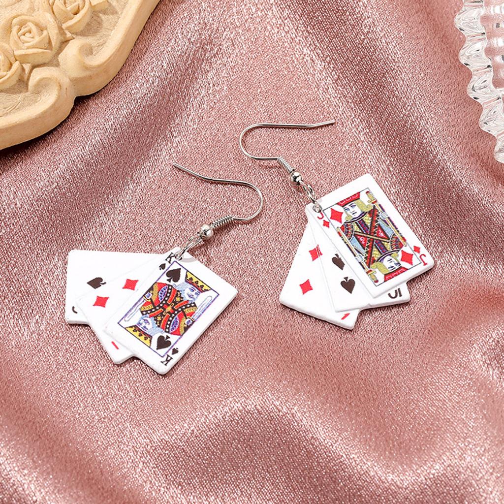 Personality Poker Earrings