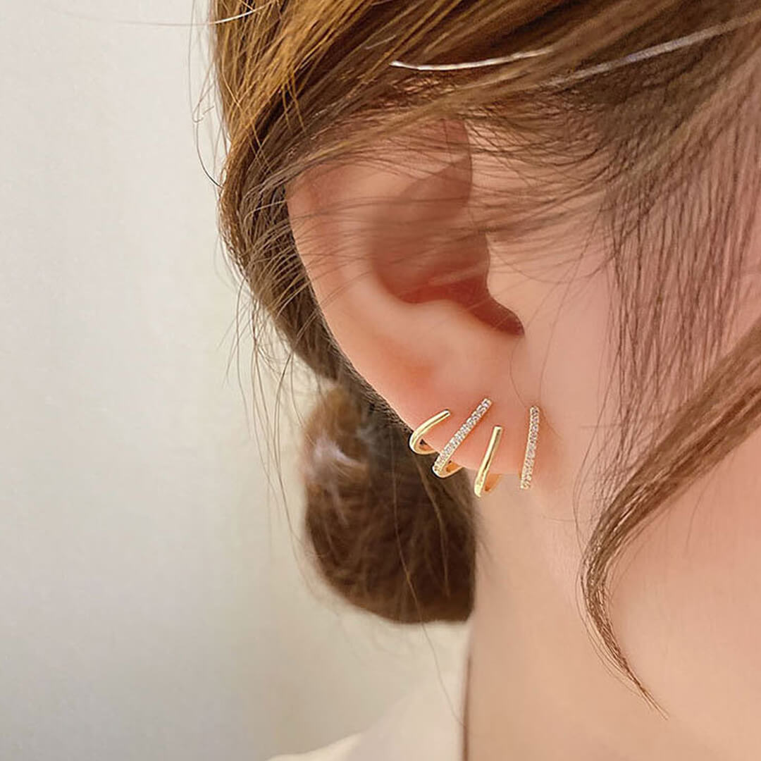 Shiny Crystal Earrings