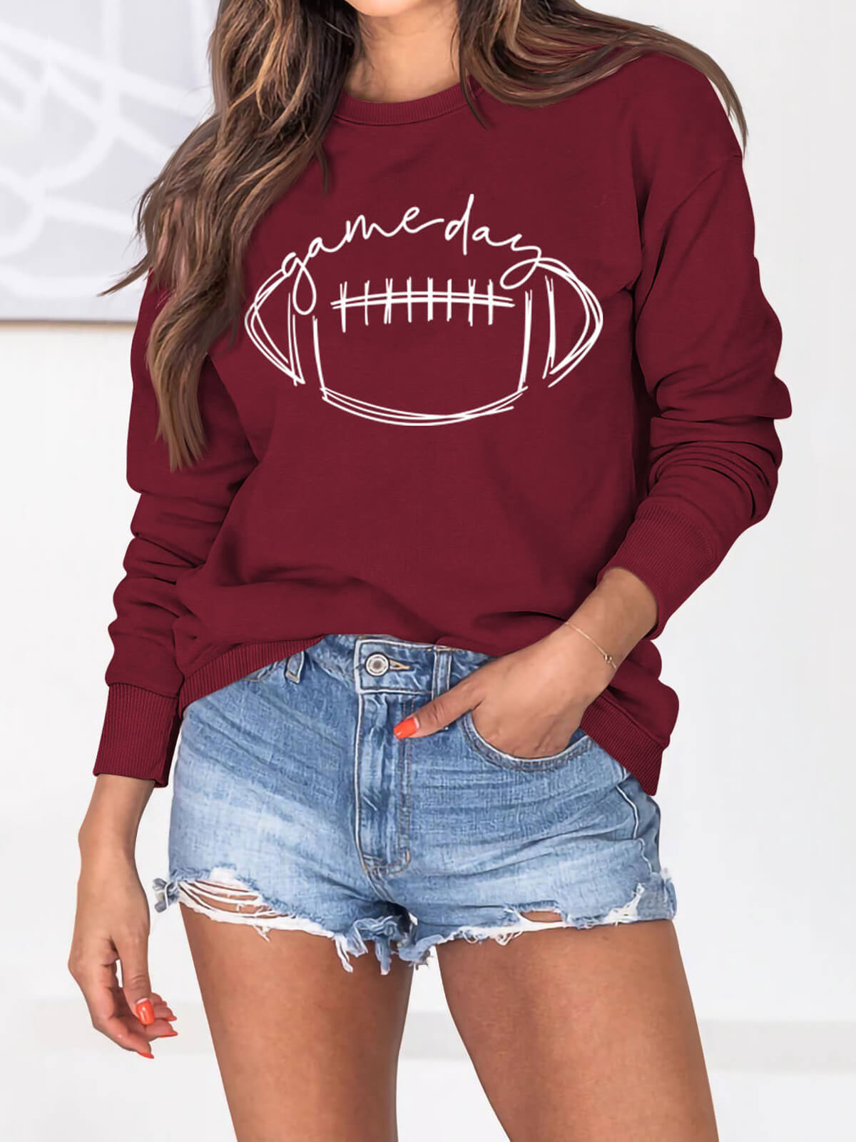 Gameday Football Lover Casual Sweatshirt