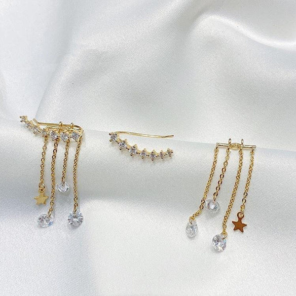 Multi-Layer Chain Earrings