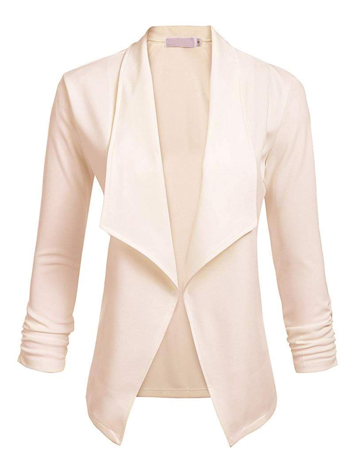 Thin 3/4 Ruffled Sleeves Blazer