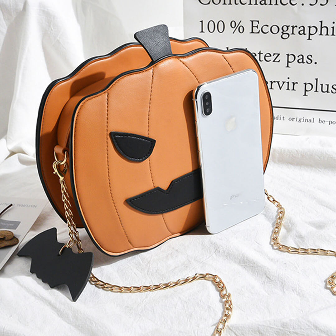 Halloween Pumpkin Crossbody Bags