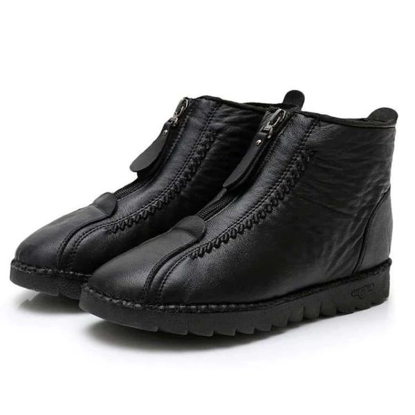 Women's Genuine Leather Non-Slip Ankle Boots