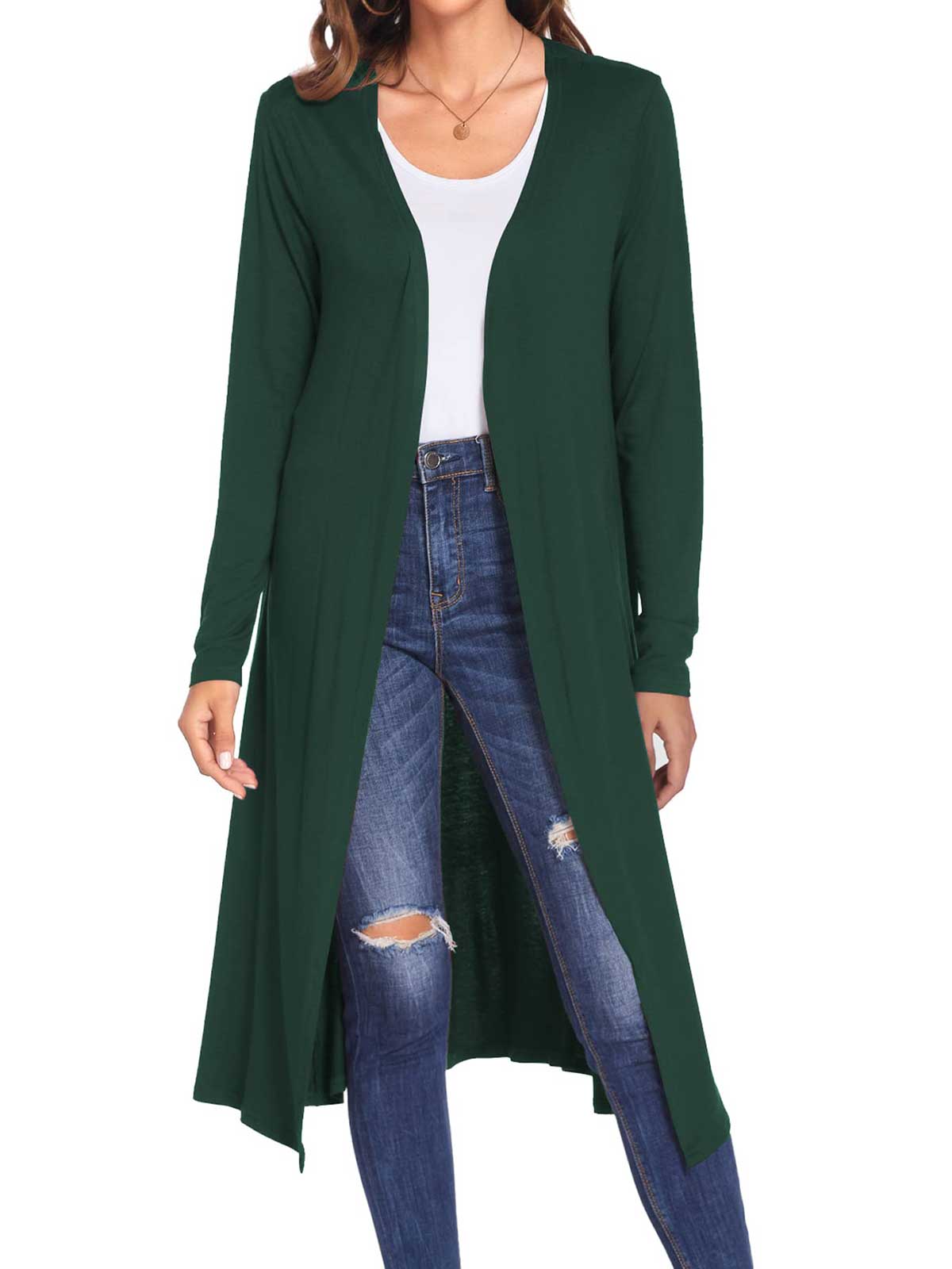 Open Front Lightweight Cardigan