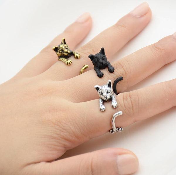 Cat Wrap Ring