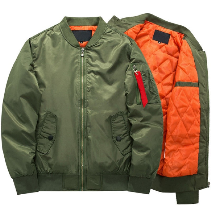 Classic Military Style Flight Jacket