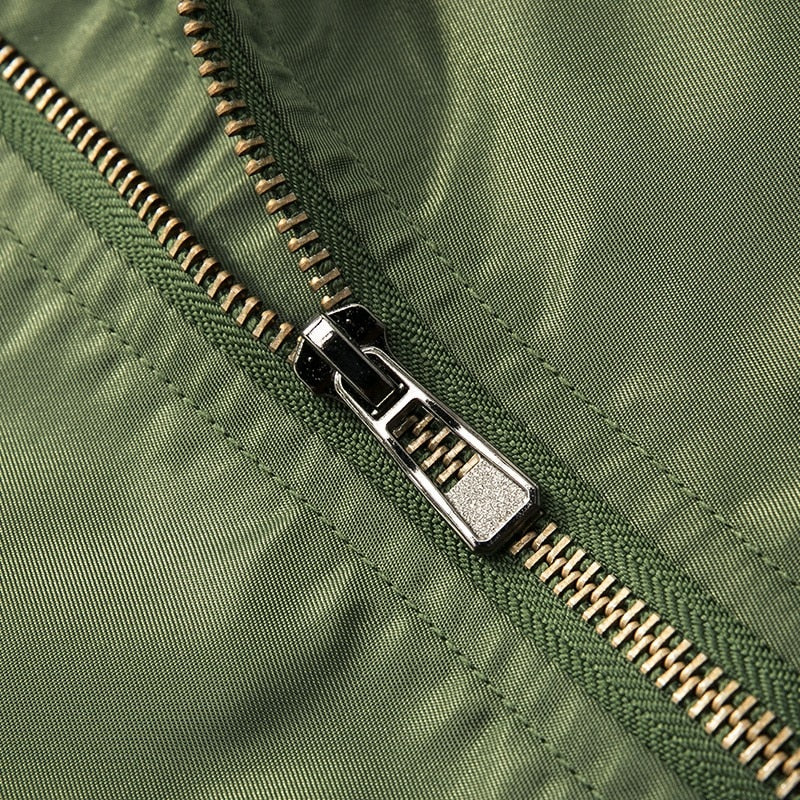 Classic Military Style Flight Jacket
