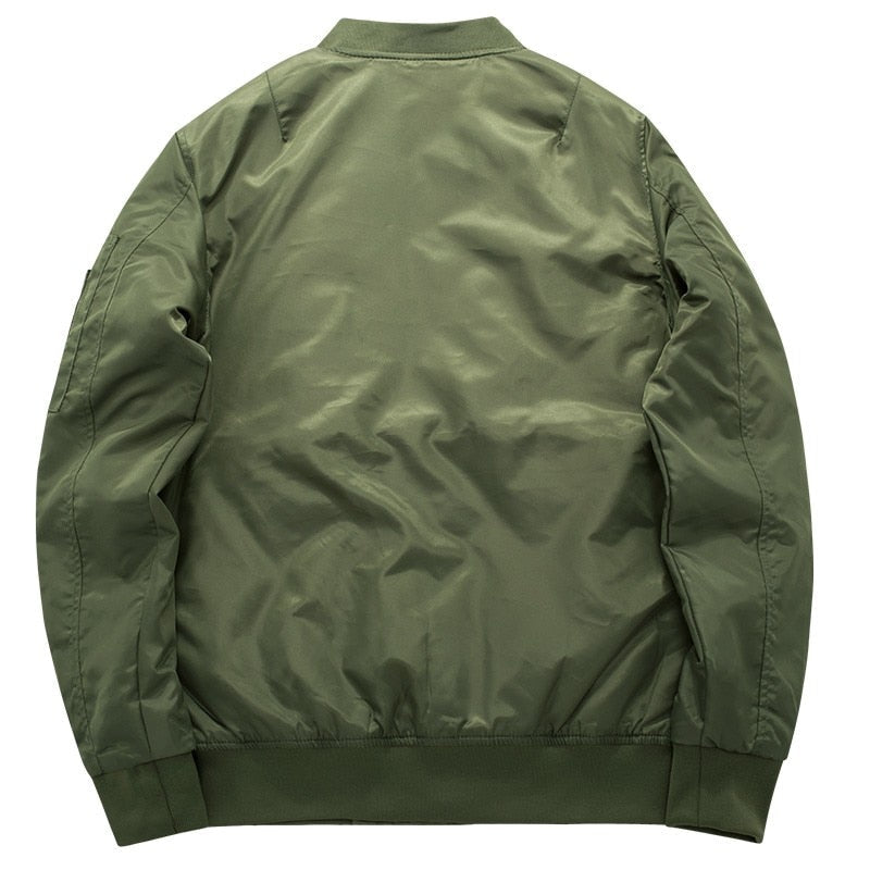 Classic Military Style Flight Jacket