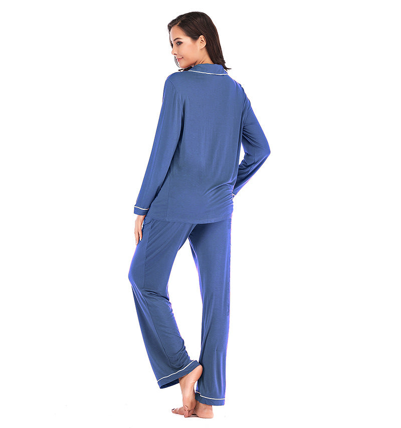 Satin Button Down Silk Soft Pajamas Sets