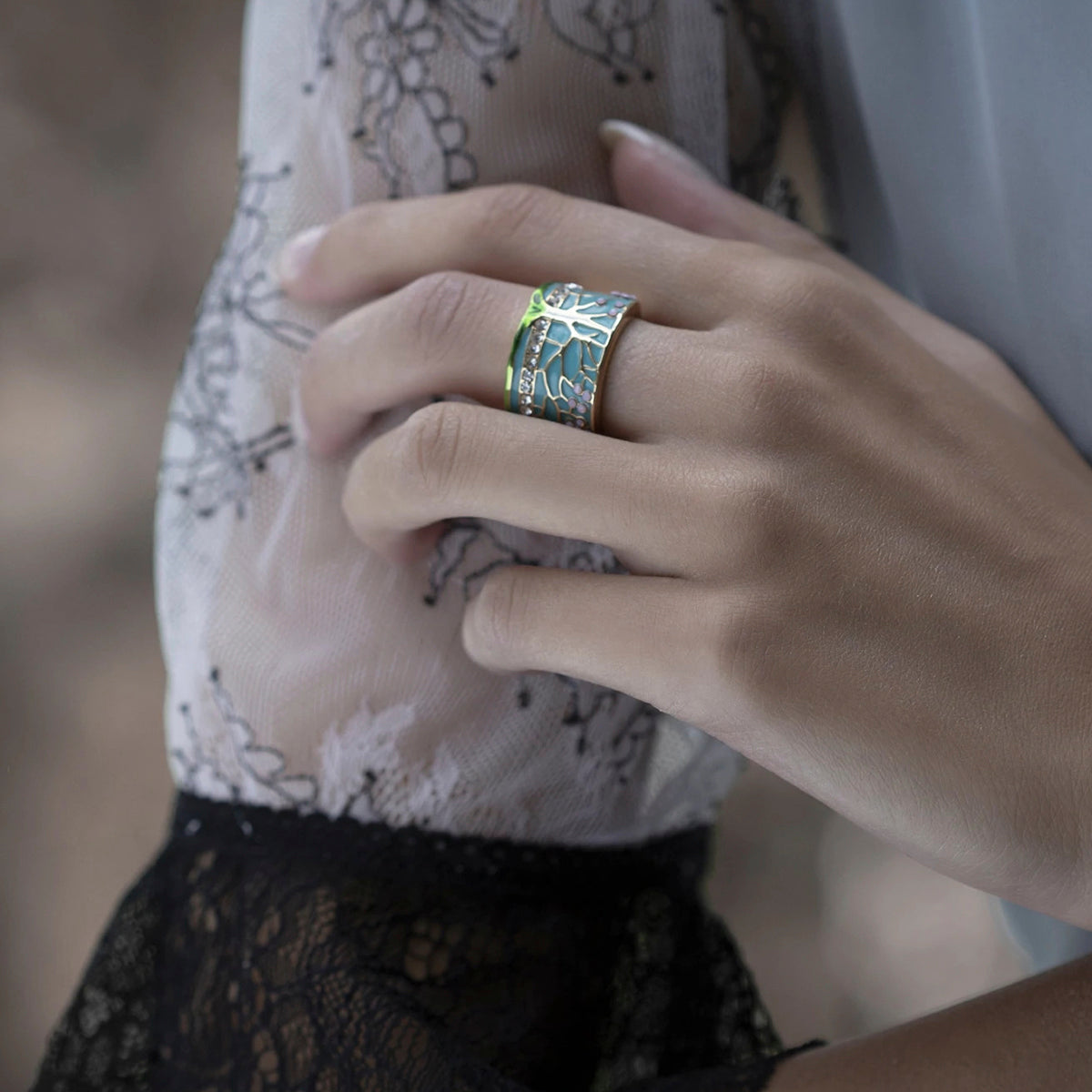 Lucky Tree Opal Ring