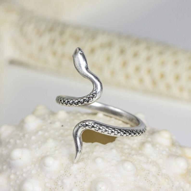 Adjustable Snake Serpent Ring