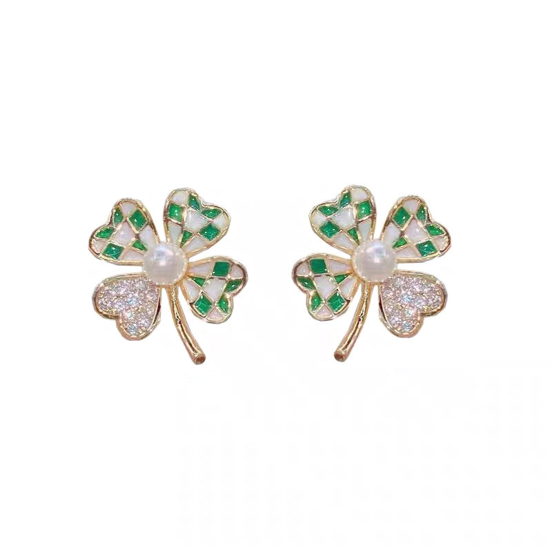 Lucky Four-leaf Clover Earrings🍀