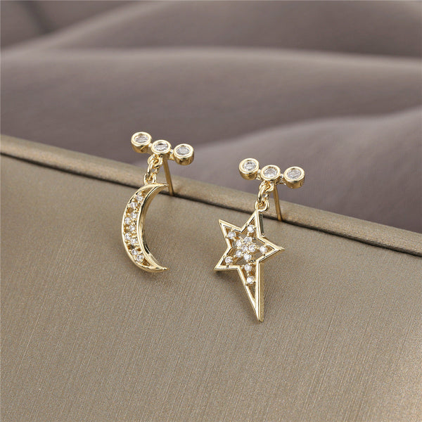 Zircon Star Earrings