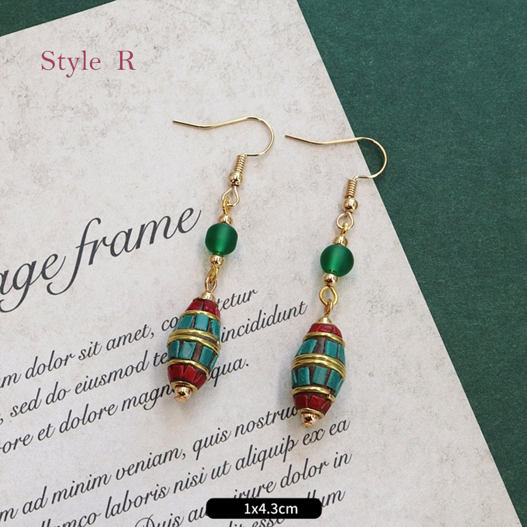 Vintage Nepal style earrings