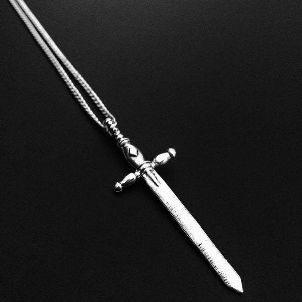 Silver Sword Necklace