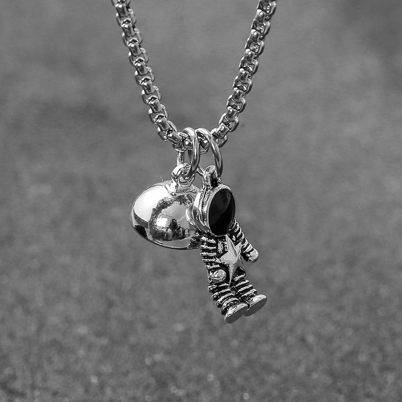 Spaceman Couple Necklace