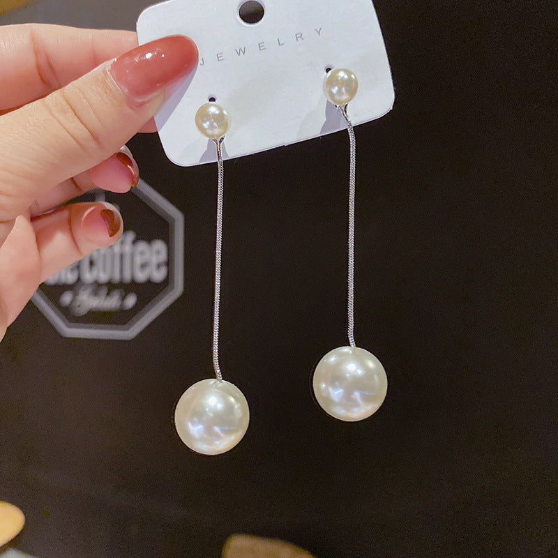 Pearl Tassel Earrings