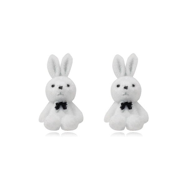 Cute Animal Flocking Earrings