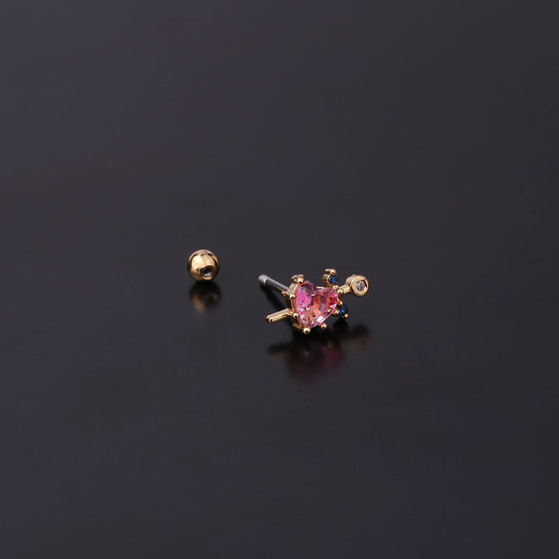 Flower Tragus Earrings