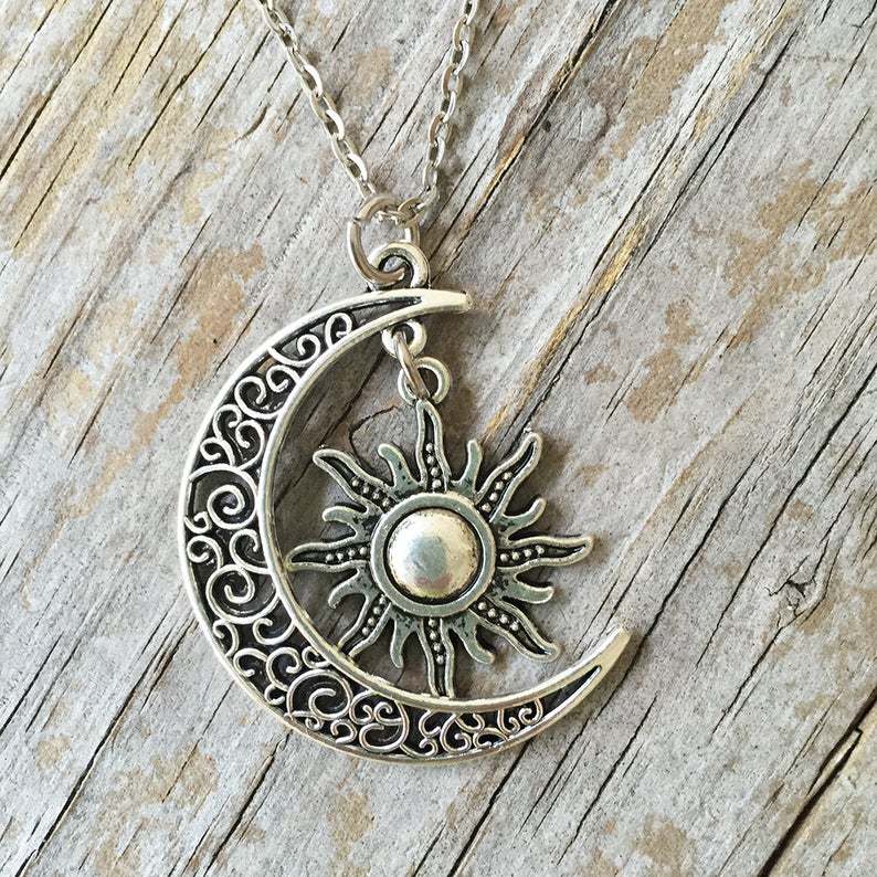 Sun Moon Necklace