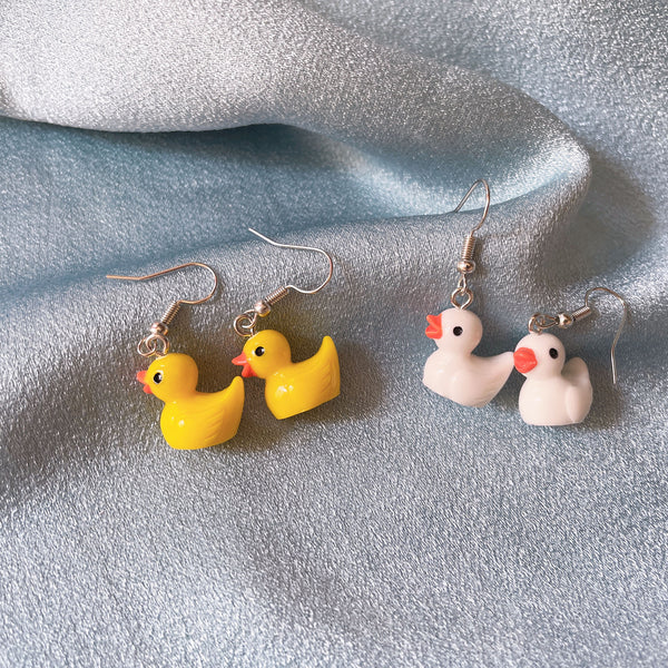 Duck Earrings