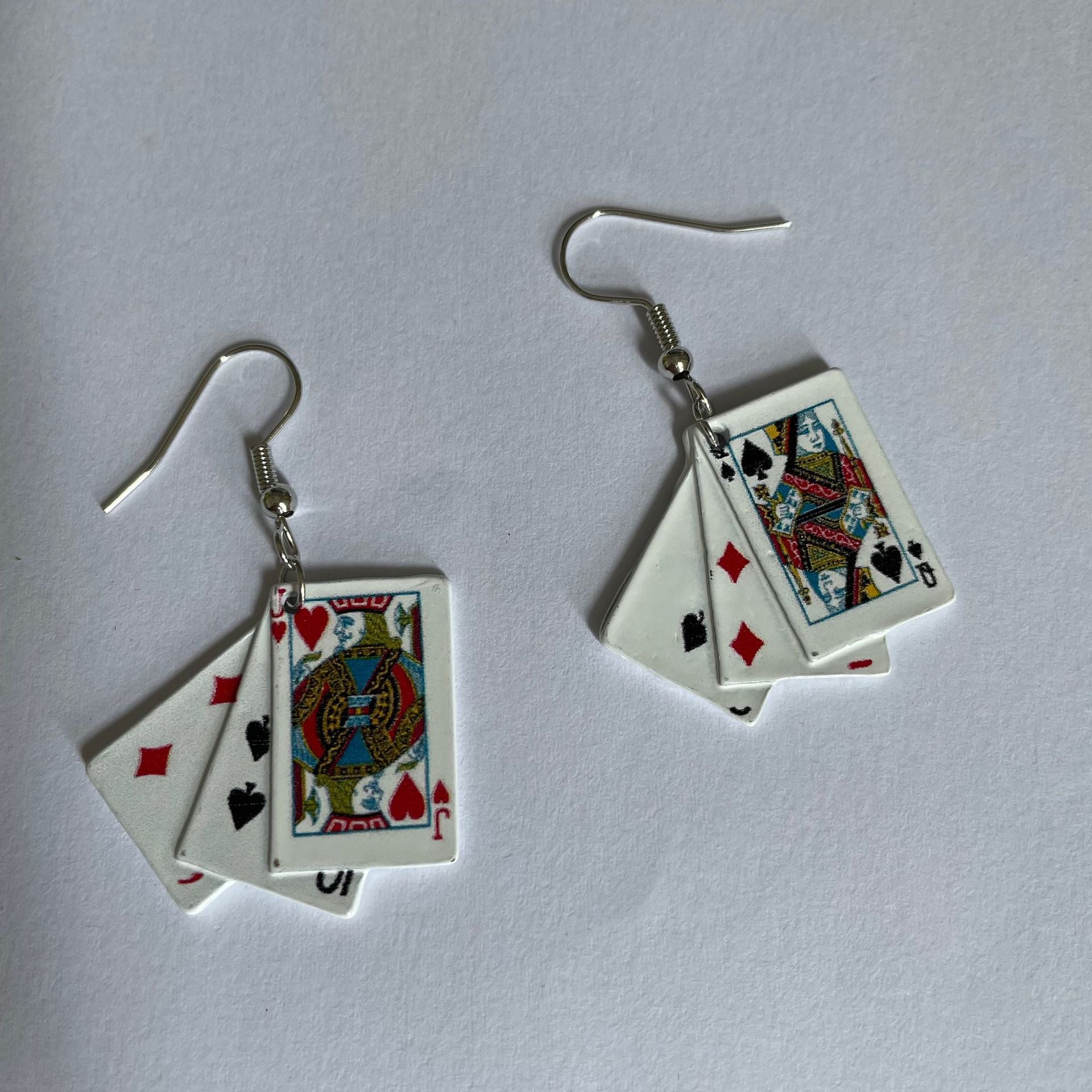 Personality Poker Earrings