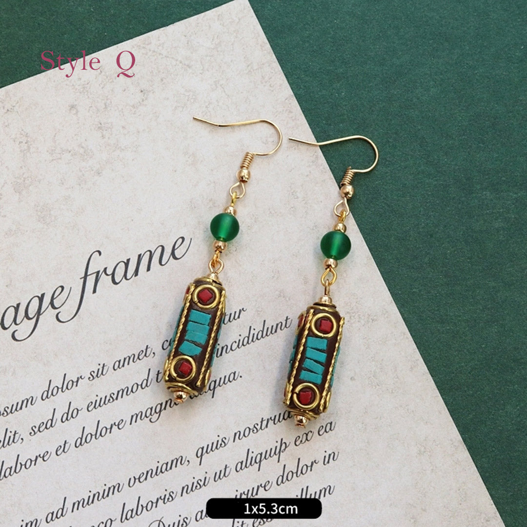 Vintage Nepal style earrings