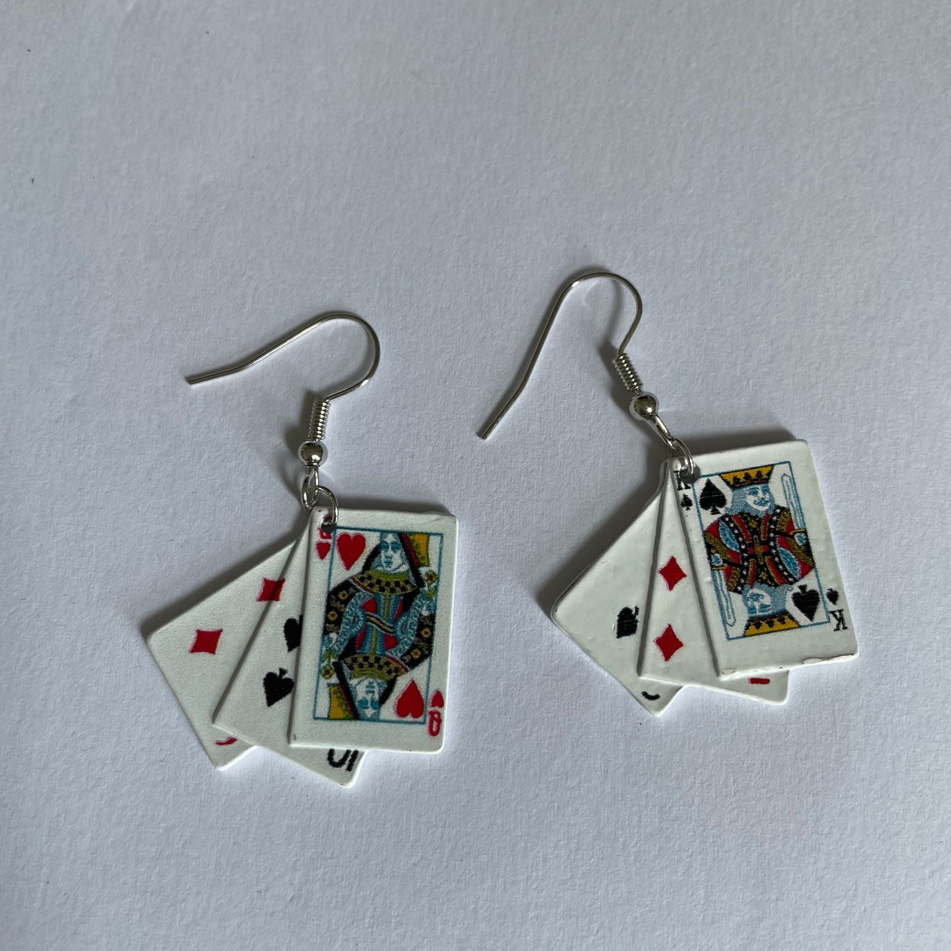 Personality Poker Earrings