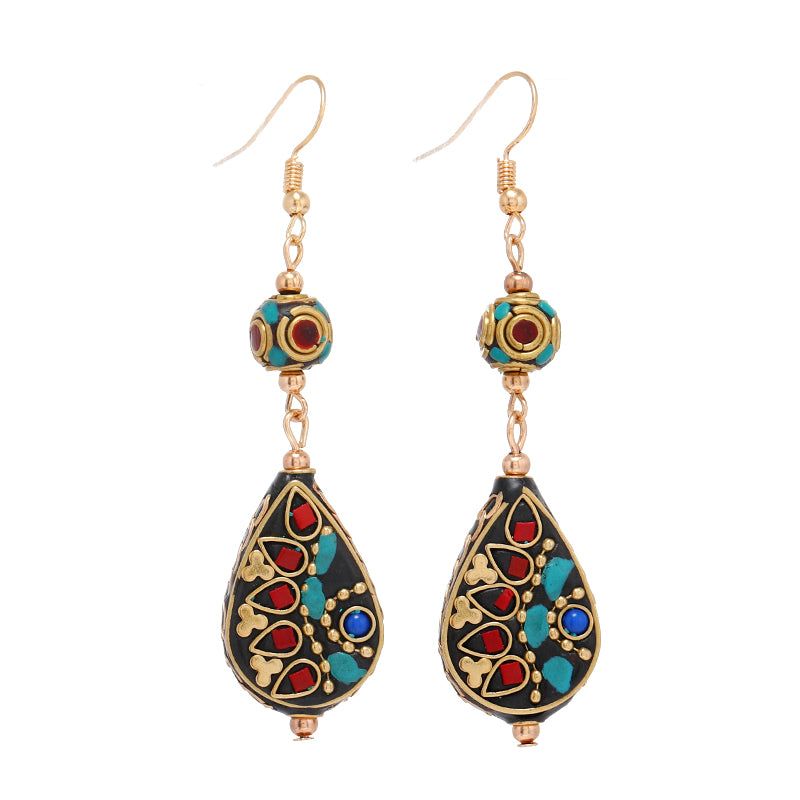 Vintage Nepal style earrings