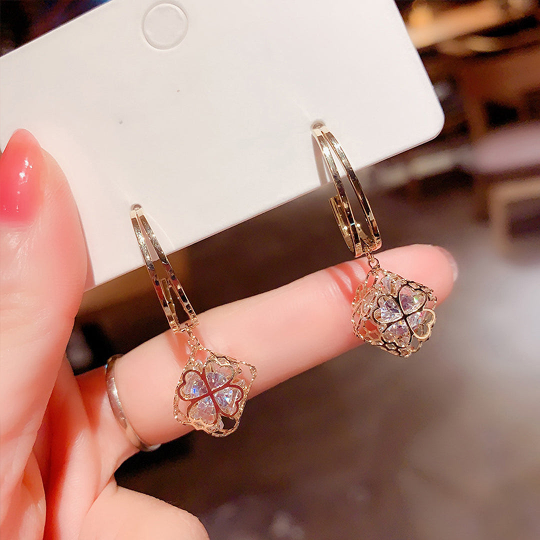 Hollow out Square Earrings