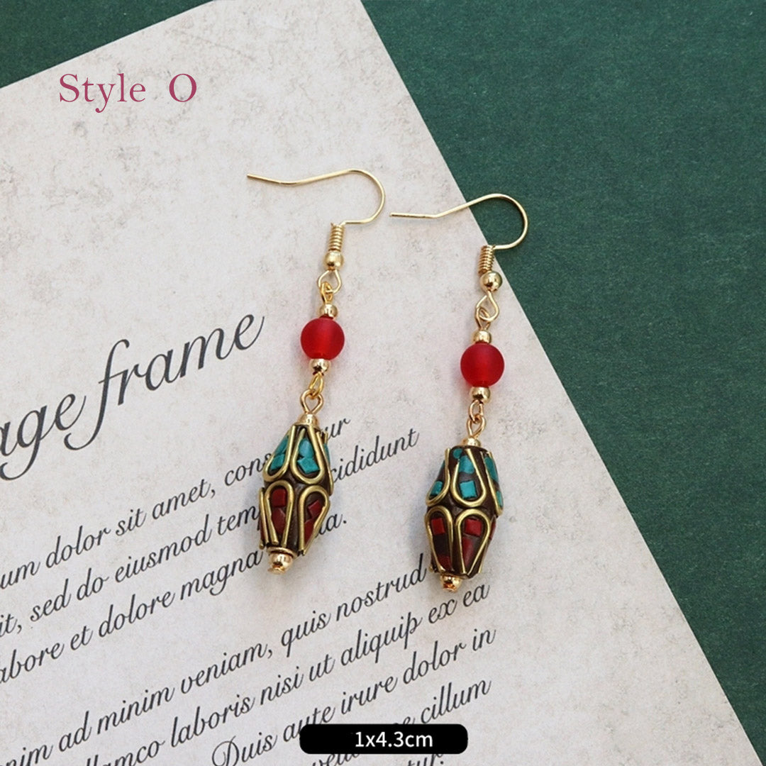 Vintage Nepal style earrings