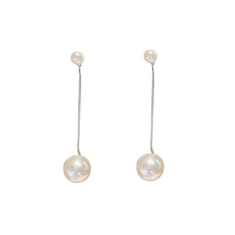 Pearl Tassel Earrings