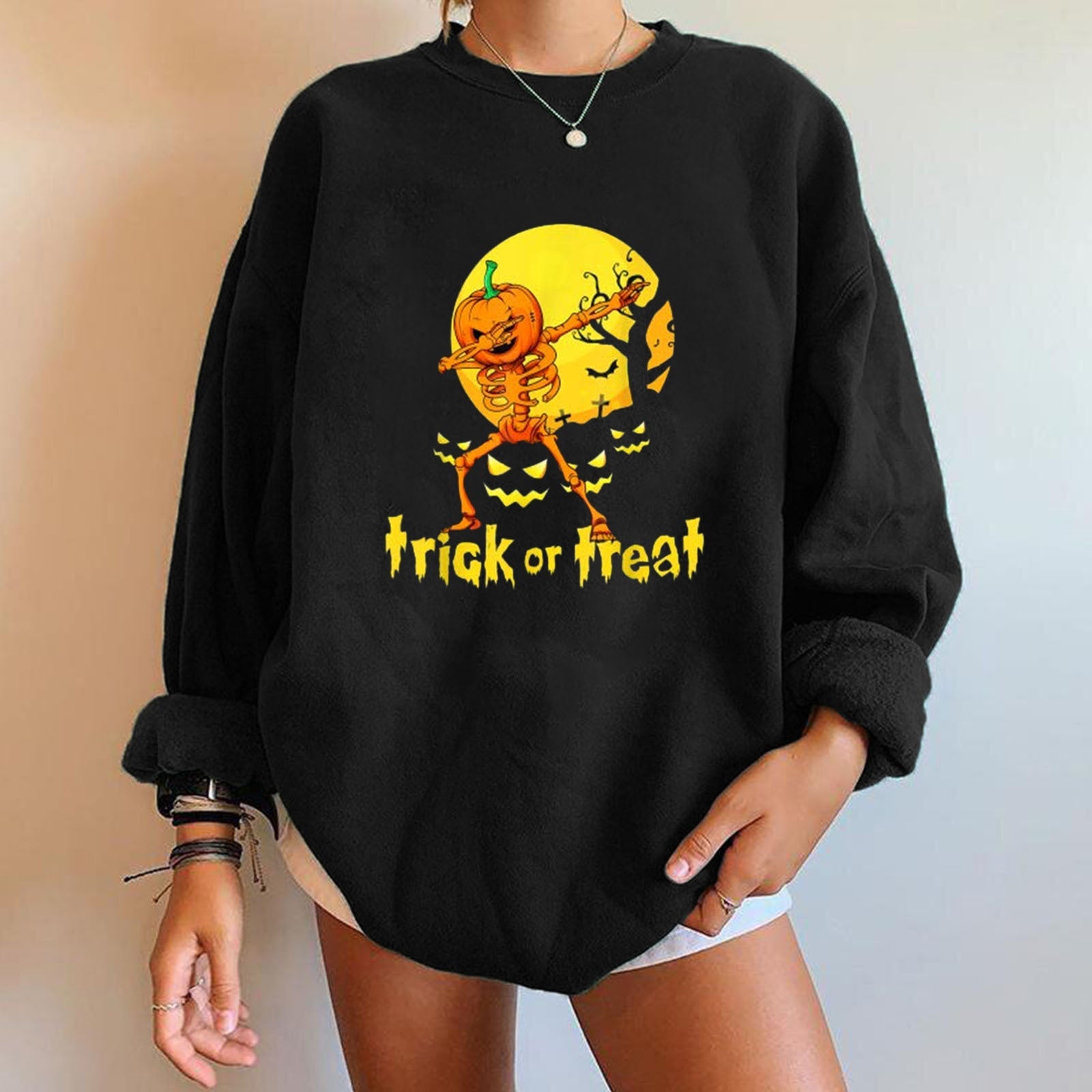 Halloween Trick Or Treat Sweatshirt