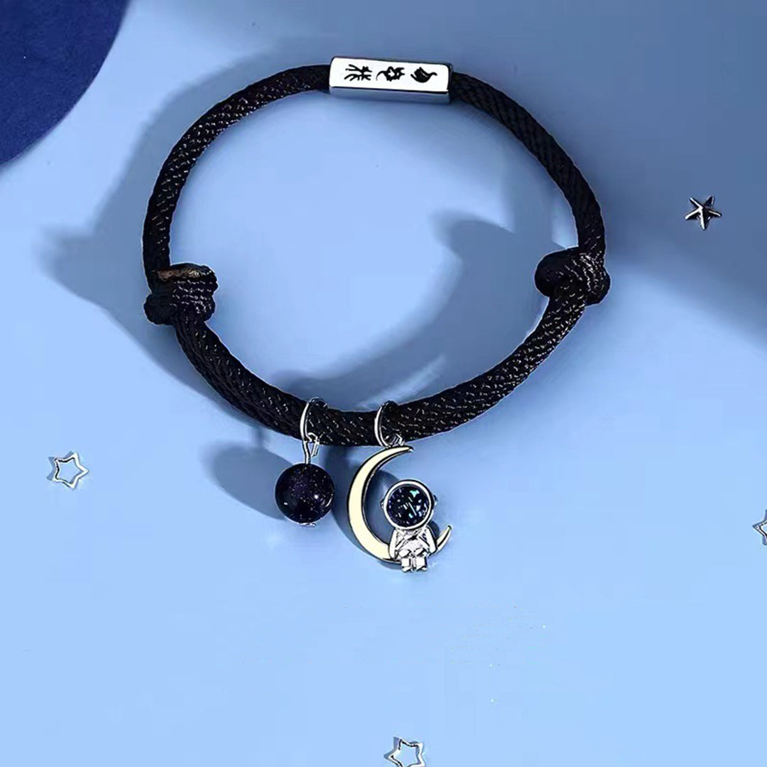 Astronaut Hand Braided Bracelet