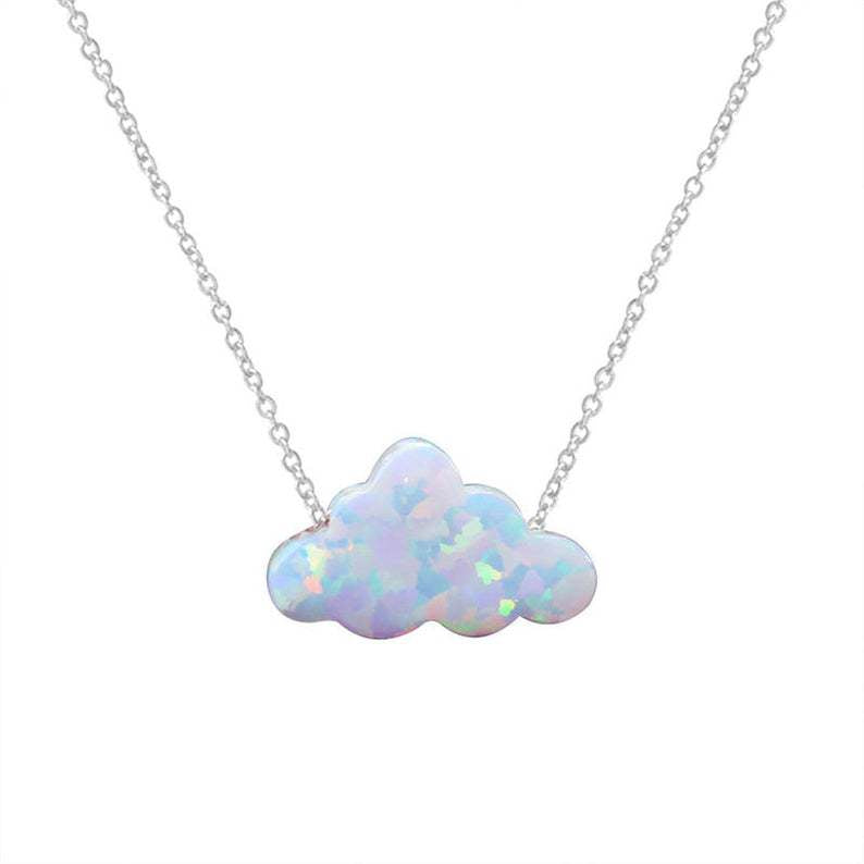 Cloud Opal Necklace