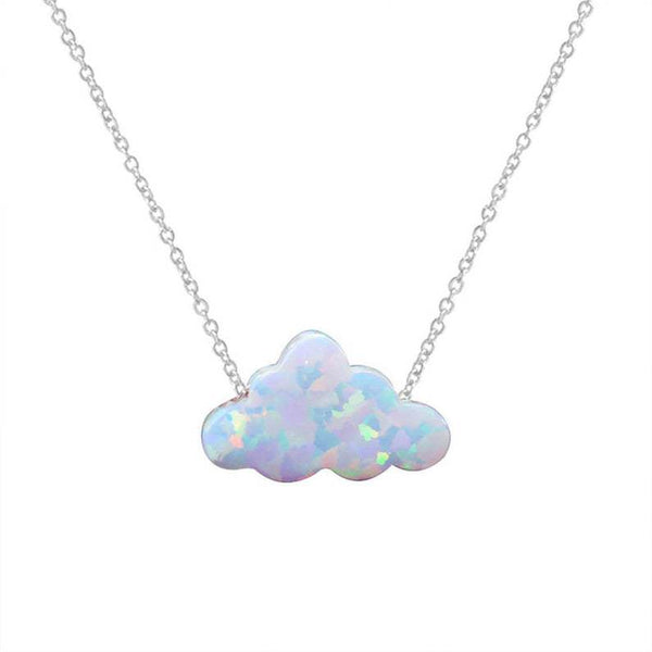 Cloud Opal Necklace