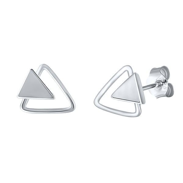 Triangle Stud Earrings