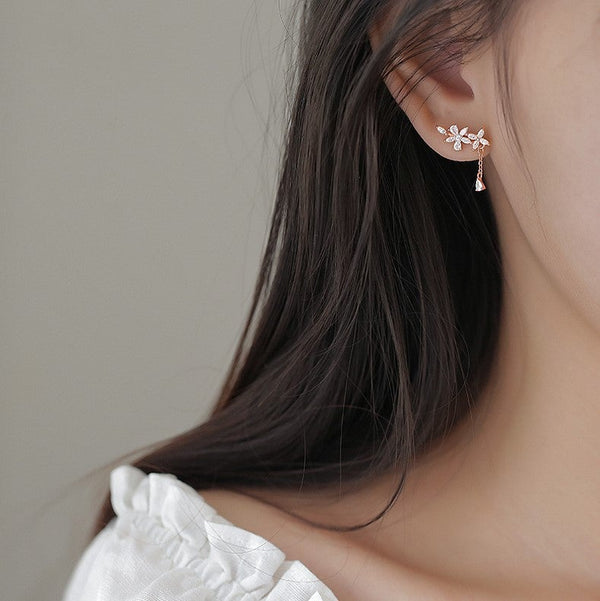 Falling Petals Studs