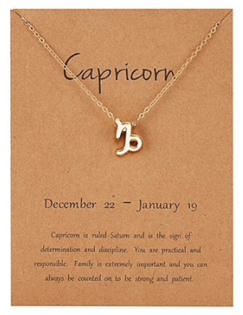 Horoscope Choker Necklace