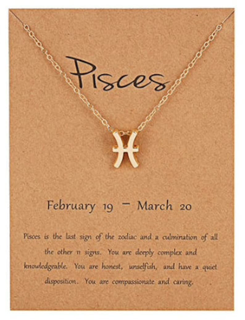 Horoscope Choker Necklace