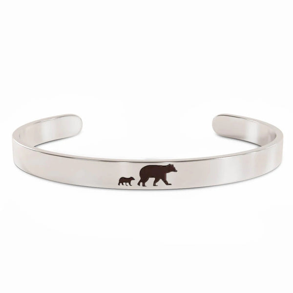 FOR MOM - MAMA BEAR CUFF BRACELET