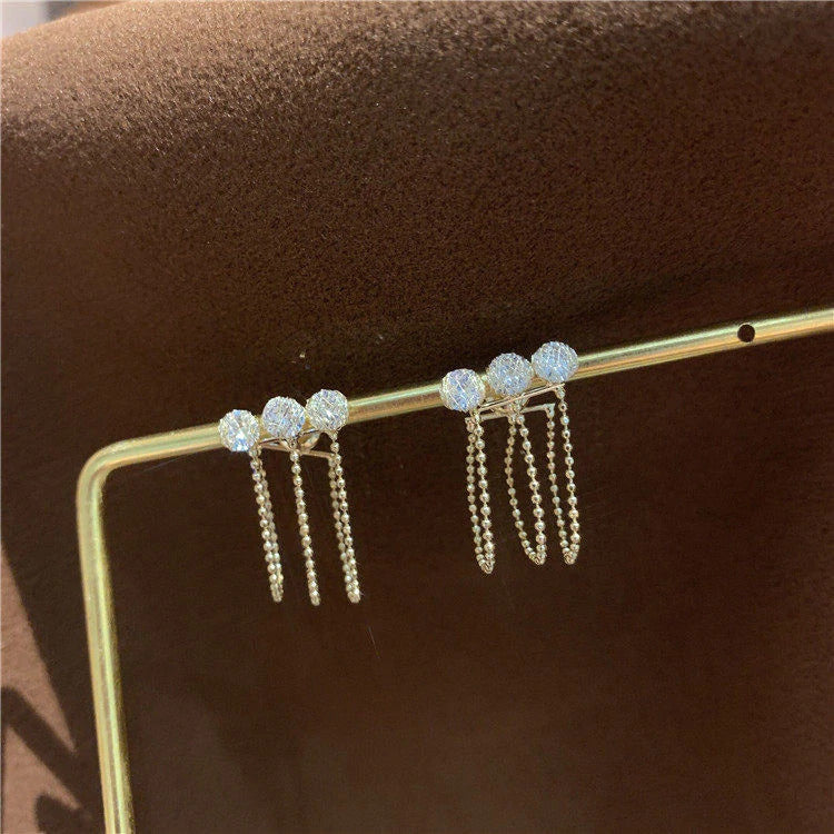 Crenshaw Trio Chain Earring