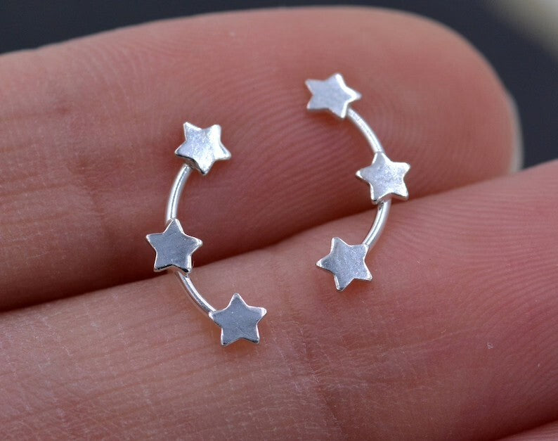 Tiny Star Earrings