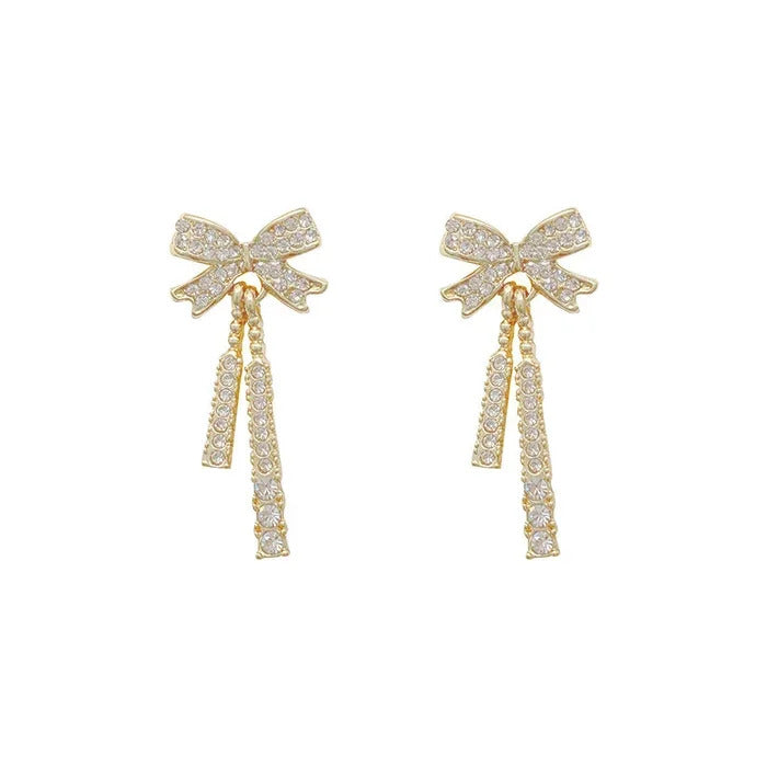 Bow Fringe Earrings🦋