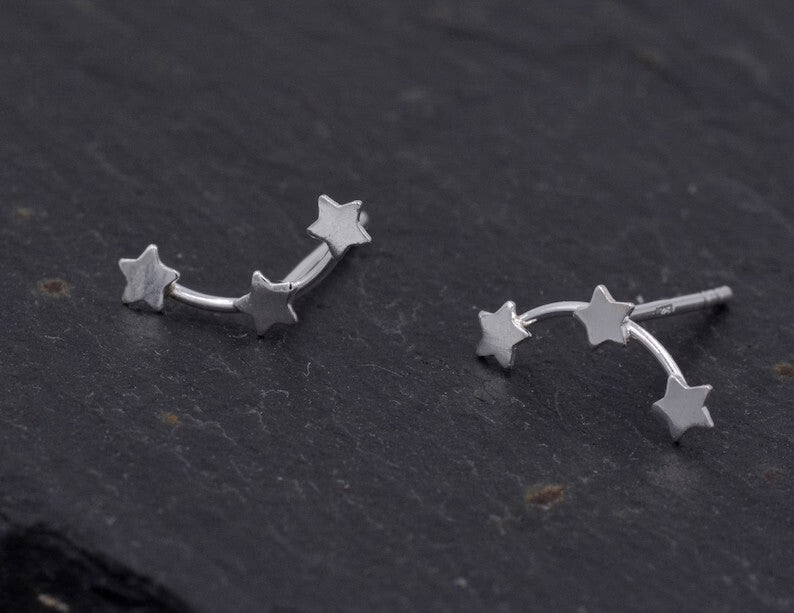 Tiny Star Earrings