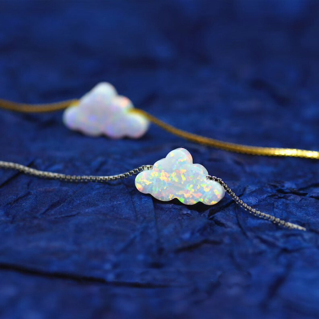 Cloud Opal Necklace