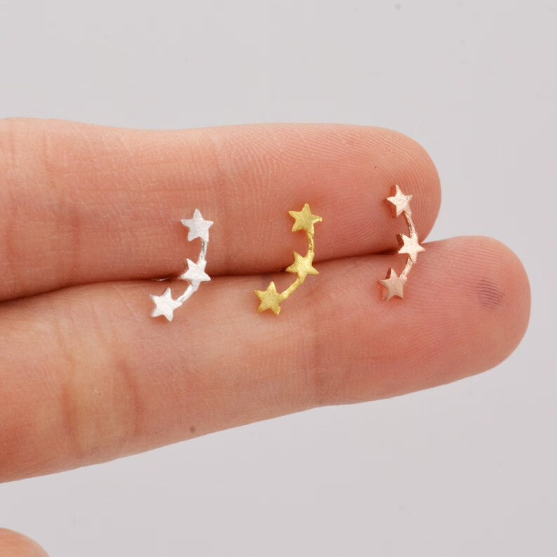 Tiny Star Earrings